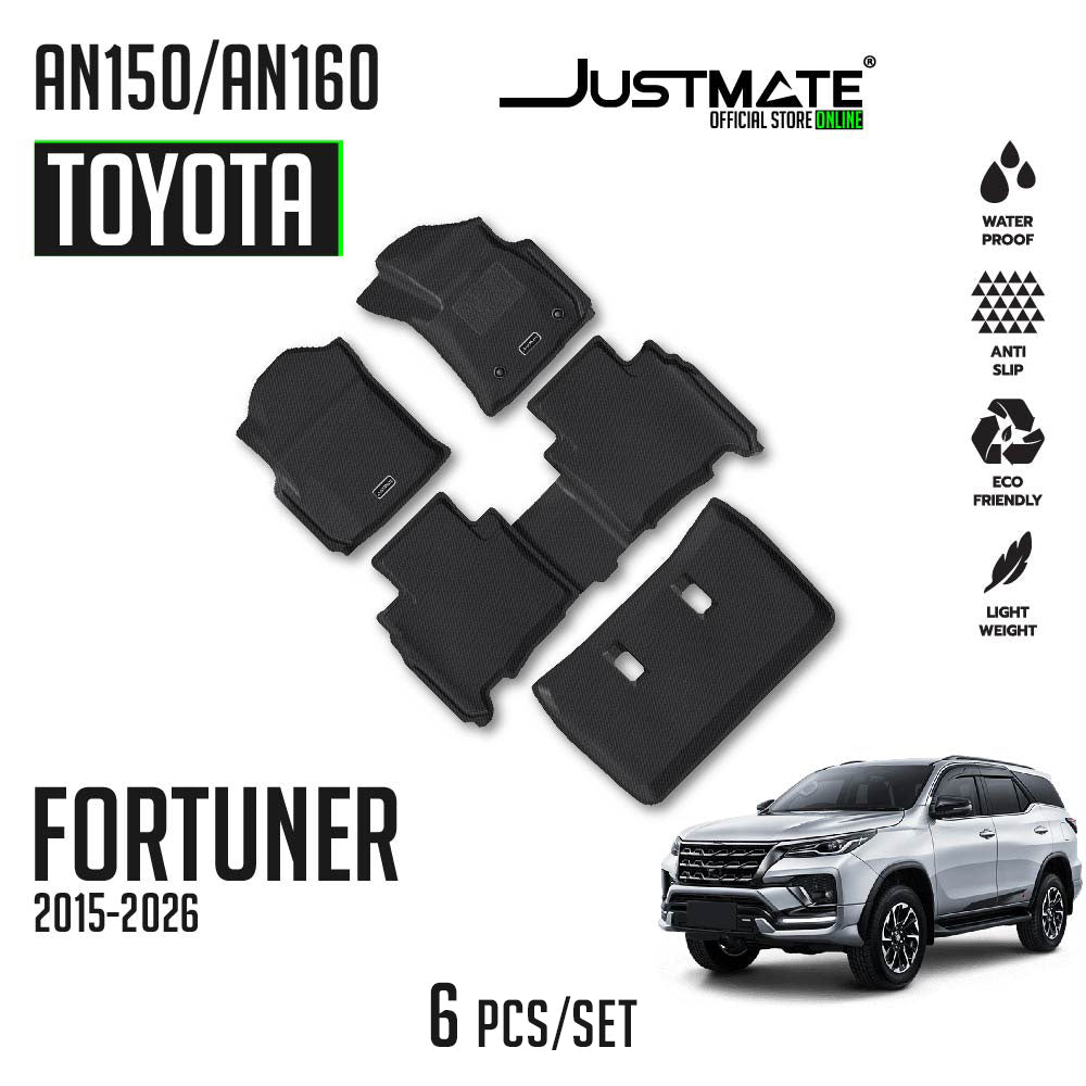 พรมปูพื้นรถยนต์ TOYOTA FORTUNER [ YEARS. 2015 - 2026 ]