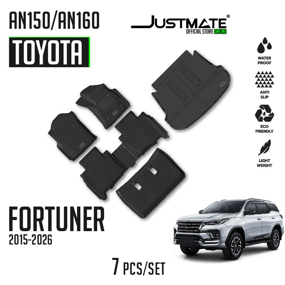 พรมปูพื้นรถยนต์ TOYOTA FORTUNER [ YEARS. 2015 - 2026 ] FULLSET