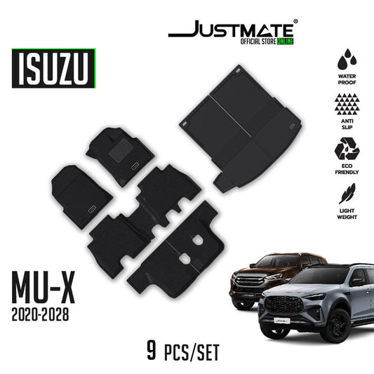 พรมปูพื้นรถยนต์ ISUZU MU-X [ YEARS. 2020 - 2025 ] FULL SET