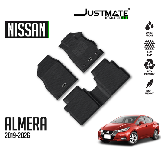 พรมปูพื้นรถยนต์ NISSAN ALMERA [ YEARS.  2022 - 2026 ]