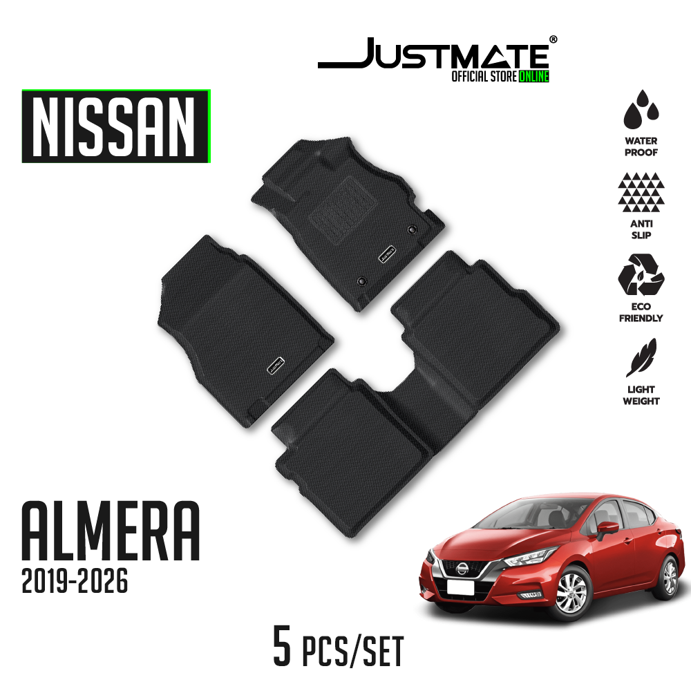 พรมปูพื้นรถยนต์ NISSAN ALMERA [ YEARS.  2019 - 2026 ]