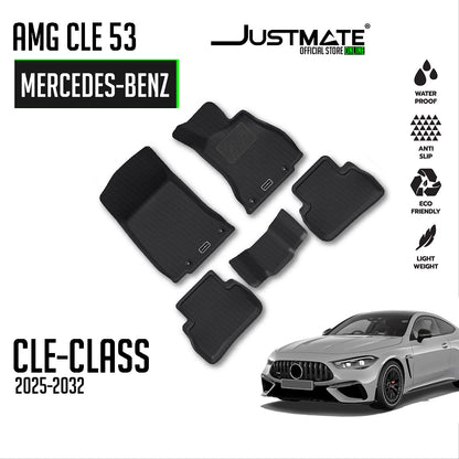 พรมปูพื้นรถยนต์ MERCEDES-BENZ CLE-CLASS AMG CLE 53 [YEARS. 2025 - 2032]
