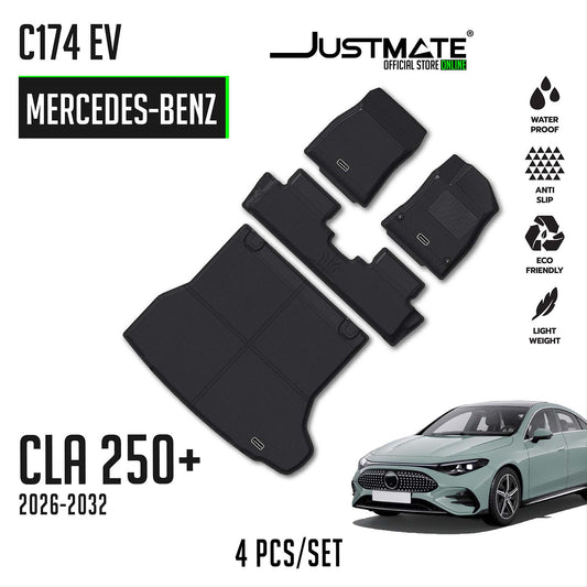 พรมปูพื้นรถยนต์ MERCEDES-BENZ CLA 250+ C174 EV [ YEARS. 2026 - 2032 ] FULL SET