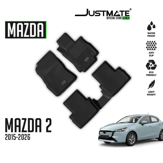 พรมปูพื้นรถยนต์ MAZDA 2  [ YEARS. 2015 - 2026 ]