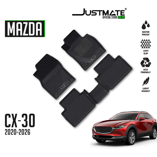 พรมปูพื้นรถยนต์ MAZDA CX30 [ YEARS. 2020 - 2026 ]
