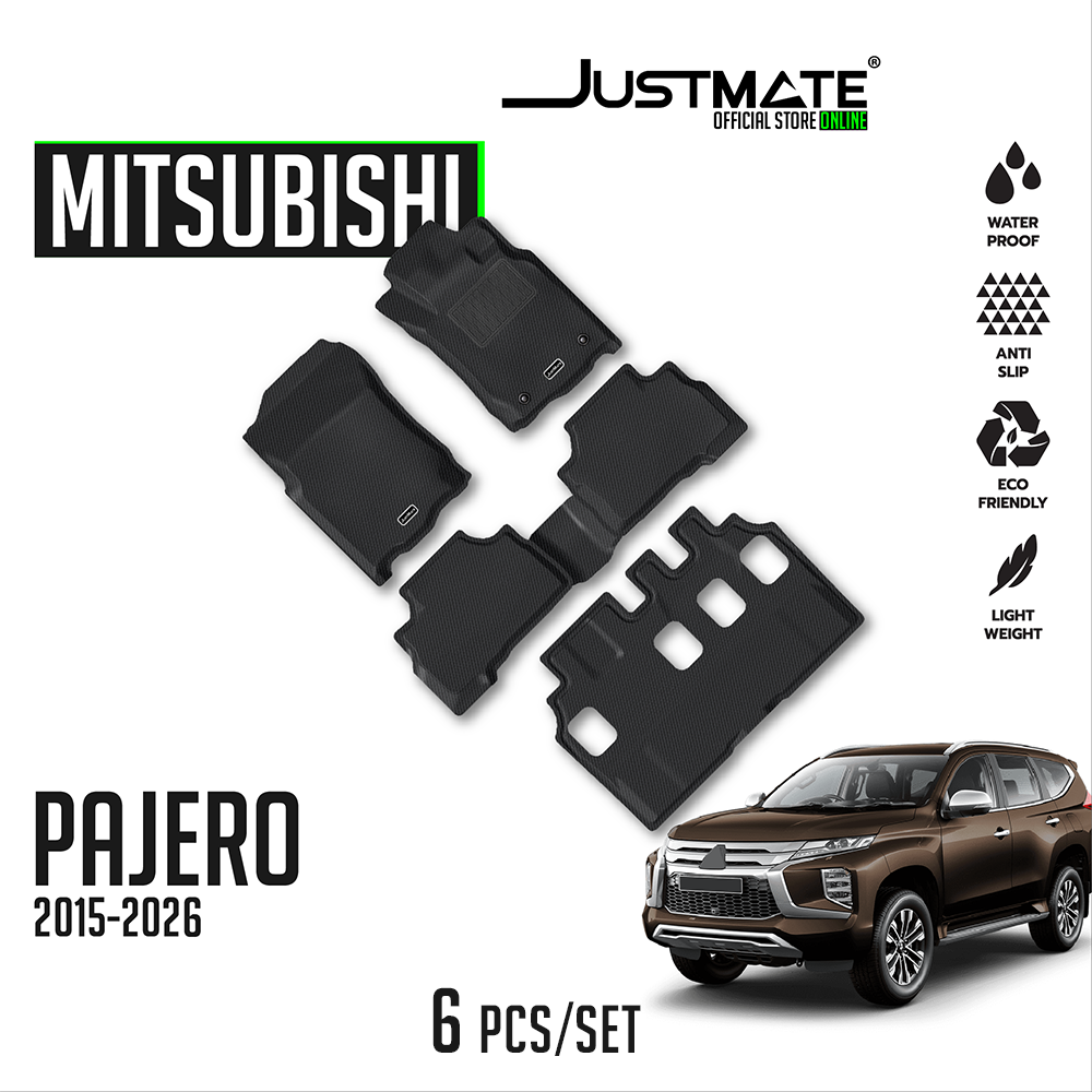 พรมปูพื้นรถยนต์ MITSUBISHI PAJERO [ YEARS. 2015 - 2026 ]
