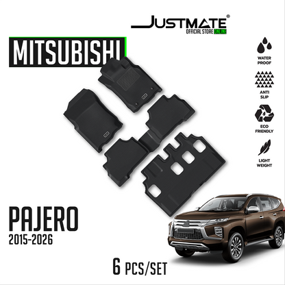 พรมปูพื้นรถยนต์ MITSUBISHI PAJERO [ YEARS. 2015 - 2026 ]