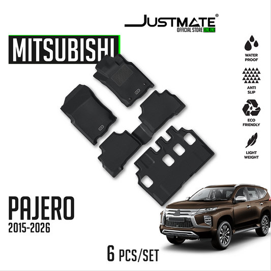 พรมปูพื้นรถยนต์ MITSUBISHI PAJERO [ YEARS. 2015 - 2026 ]