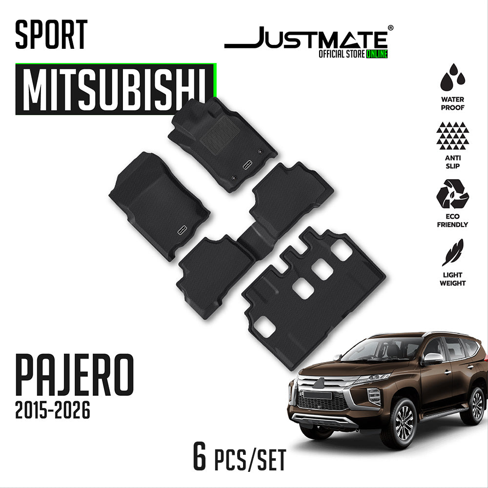 พรมปูพื้นรถยนต์ MITSUBISHI PAJERO SPORT [ YEARS. 2015 - 2026 ]