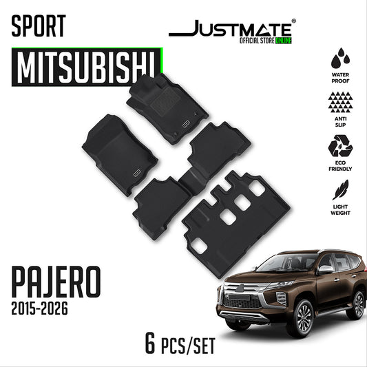 พรมปูพื้นรถยนต์ MITSUBISHI PAJERO SPORT [ YEARS. 2015 - 2026 ]
