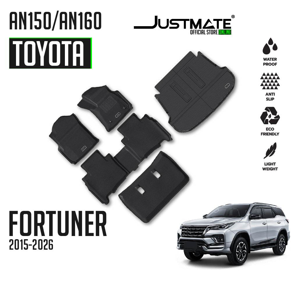 พรมปูพื้นรถยนต์ TOYOTA FORTUNER [ YEARS. 2015 - 2026 ] FULLSET