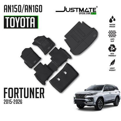พรมปูพื้นรถยนต์ TOYOTA FORTUNER [ YEARS. 2015 - 2026 ] FULLSET
