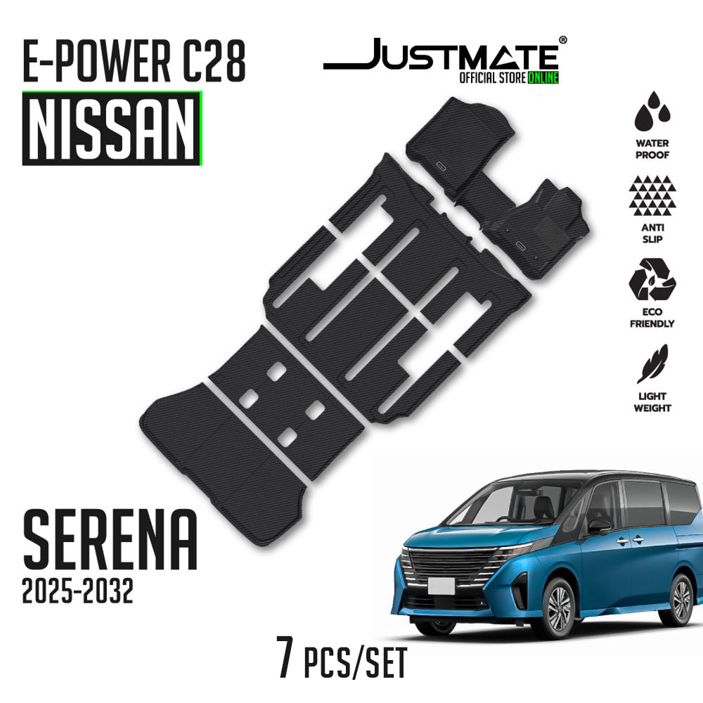 พรมปูพื้นรถยนต์ NISSAN SERENA E-POWER C28 [ YEARS. 2025 - 2032 ] FULLSET