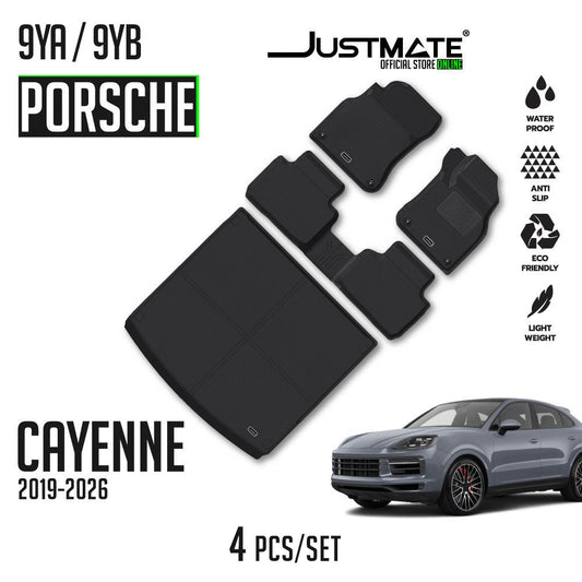 พรมปูพื้นรถยนต์  PORSCHE -CAYENNE [ YEARS. 2019 - 2026 ] FULLSET