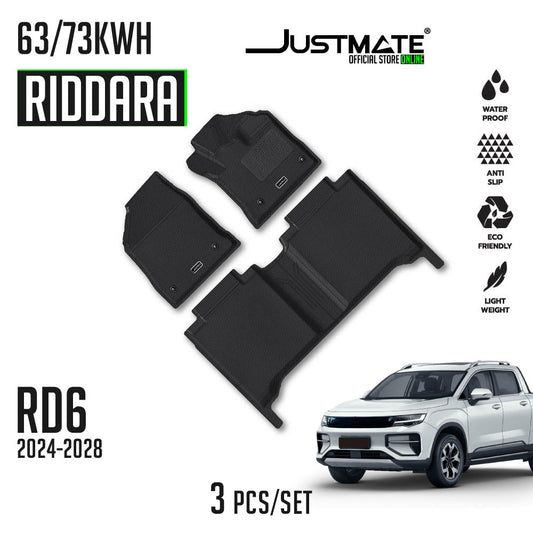 พรมปูพื้นรถยนต์ RIDDARA RD6 63/73 KWH [ YEARS. 2024 - 2028 ]