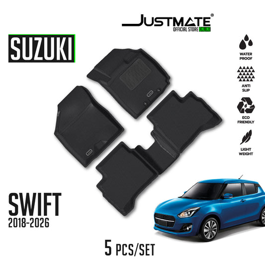 พรมปูพื้นรถยนต์ SUZUKI - SWIFT [ YEARS. 2018 - 2026 ]