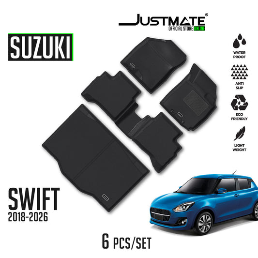 พรมปูพื้นรถยนต์ SUZUKI - SWIFT [ YEARS. 2018 - 2026 ] FULLSET
