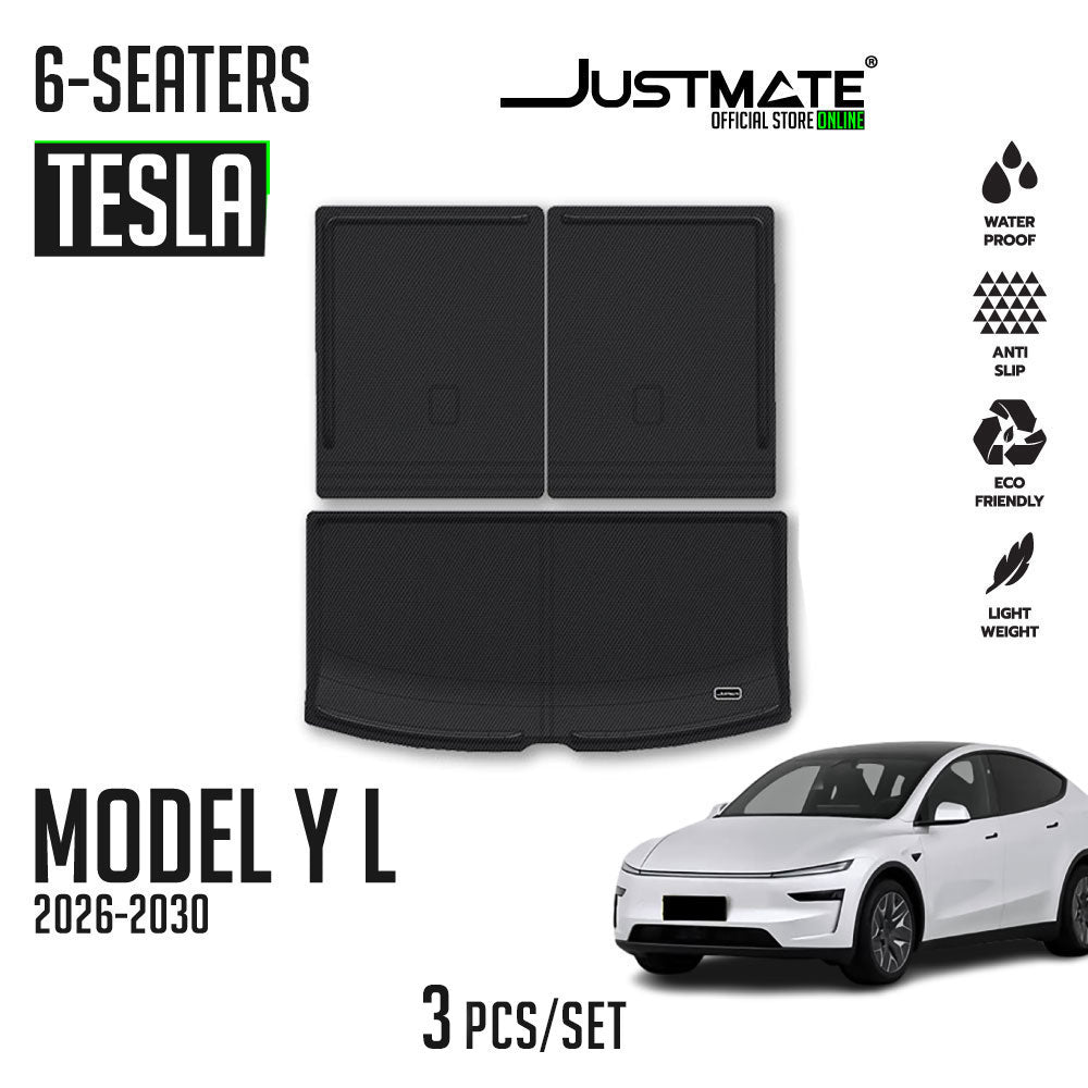 ถาดท้ายรถยนต์ TESLA MODEL Y L [2026 - 2030] 6 SEATER CARGO