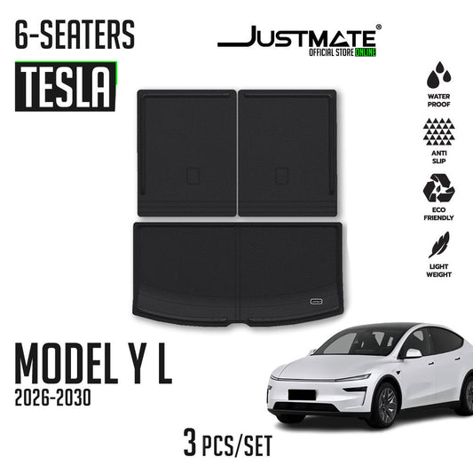 ถาดท้ายรถยนต์ TESLA MODEL Y L [2026 - 2030] 6 SEATER CARGO