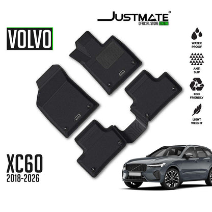 พรมปูพื้นรถยนต์ VOLVO -XC60 [2018 - 2026] น้ำมัน และ HEV