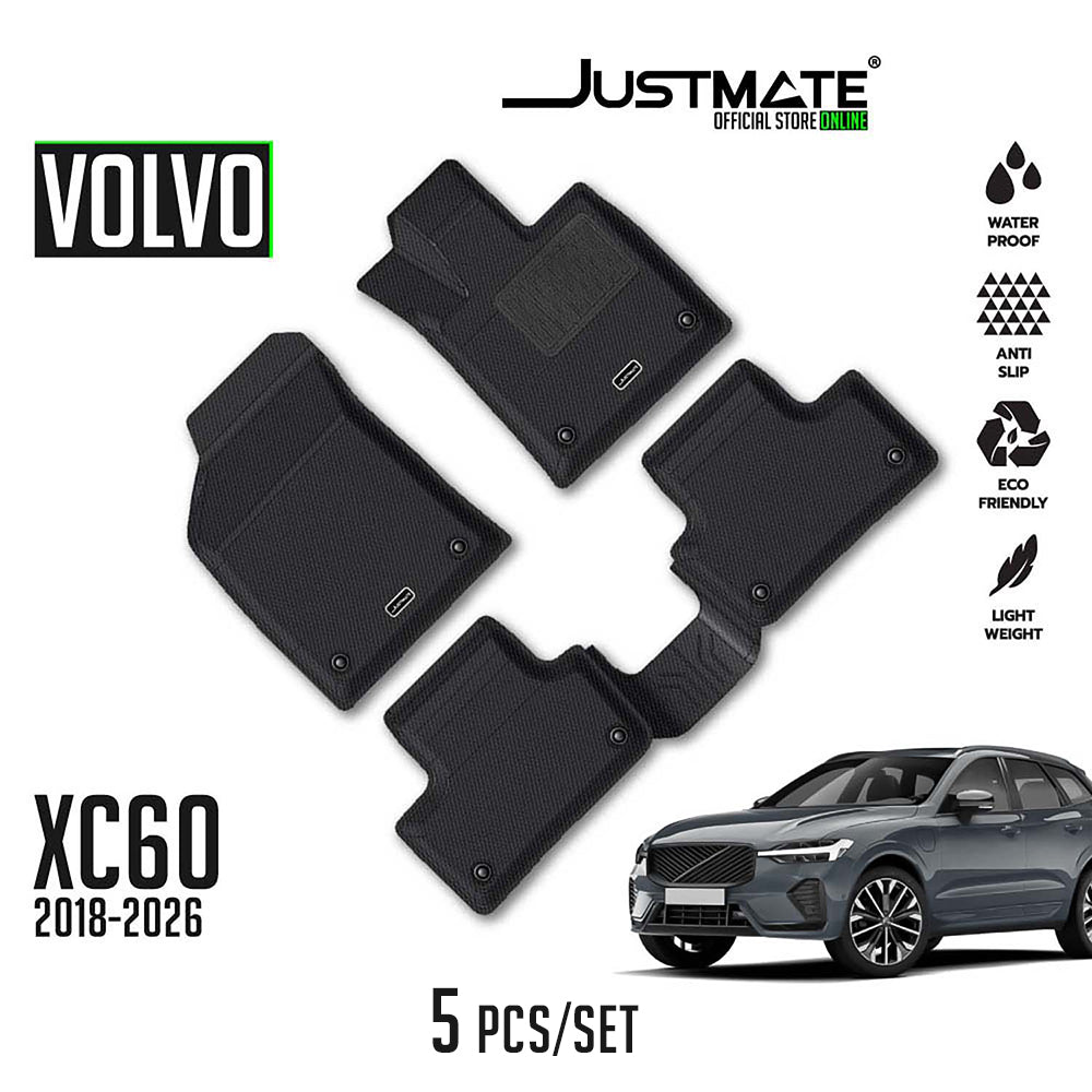 พรมปูพื้นรถยนต์ VOLVO XC60 [2018 - 2026] น้ำมัน และ HEV