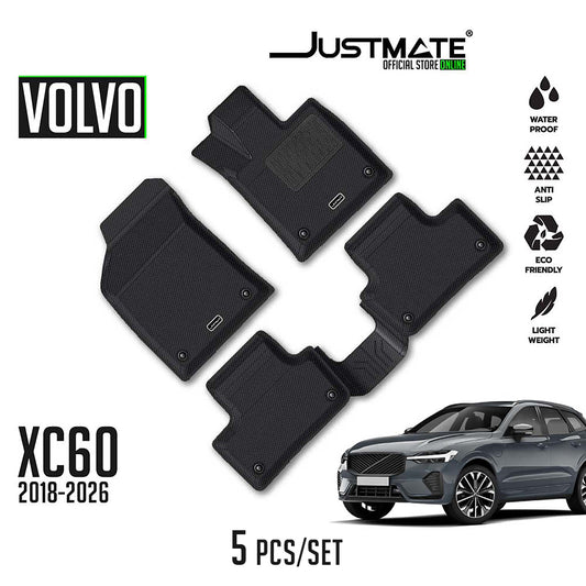 พรมปูพื้นรถยนต์ VOLVO XC60 [2018 - 2026] น้ำมัน และ HEV