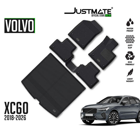 พรมปูพื้นรถยนต์ VOLVO -XC60 [2018 - 2026] น้ำมัน และ HEV FULL SET