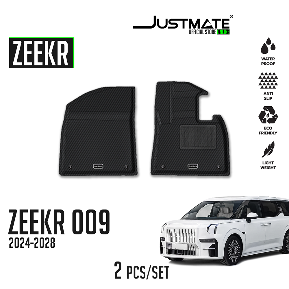 พรมปูพื้นรถยนต์ ZEEKR 009 [ YEARS. 2024 - 2028 ] (คู่หน้า)