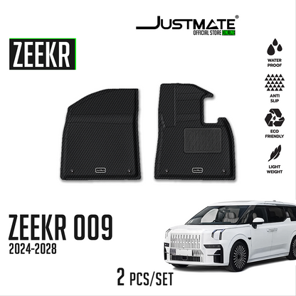 พรมปูพื้นรถยนต์ ZEEKR 009 [ YEARS. 2024 - 2028 ] (คู่หน้า)
