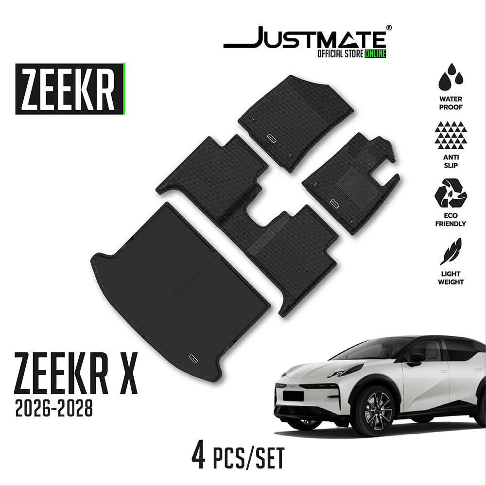 พรมปูพื้นรถยนต์ ZEEKR X [ YEARS. 2026 - 2028 ] FULL SET