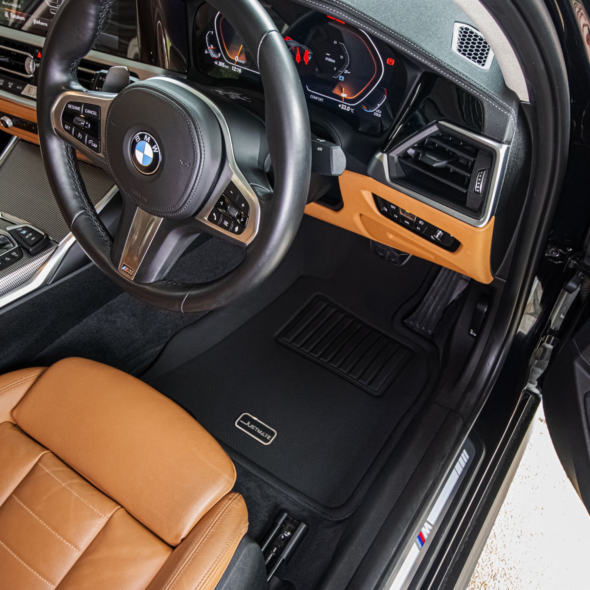 พรมปูพื้นรถยนต์ Justmate BMW G28 3 SERIES 320 Li330Li 02