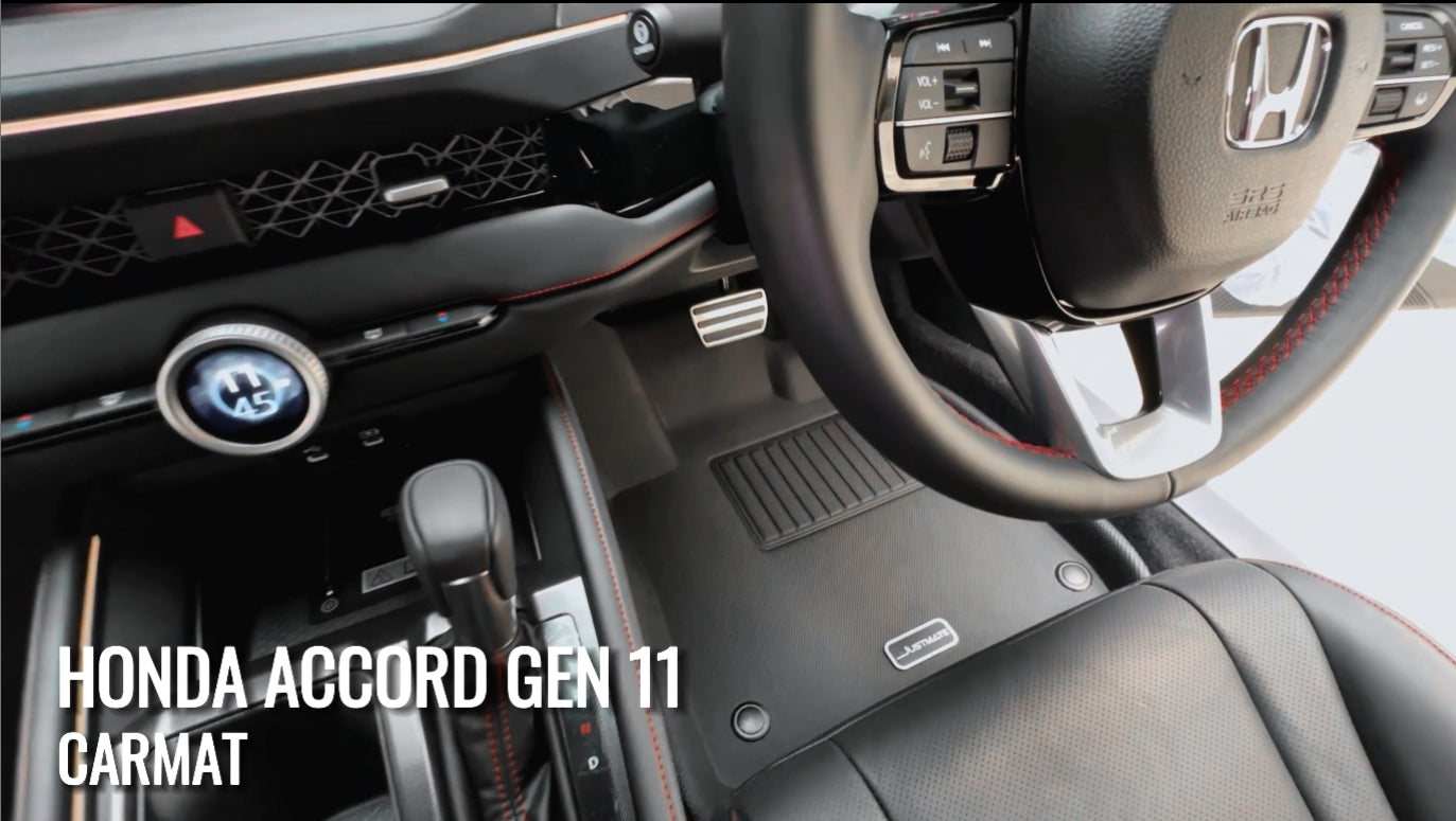 พรมปูพื้นรถยนต์ Justmate HONDA ACCORD GEN11 01