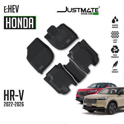 พรมปูพื้นรถยนต์ Justmate HONDA HR-V 01