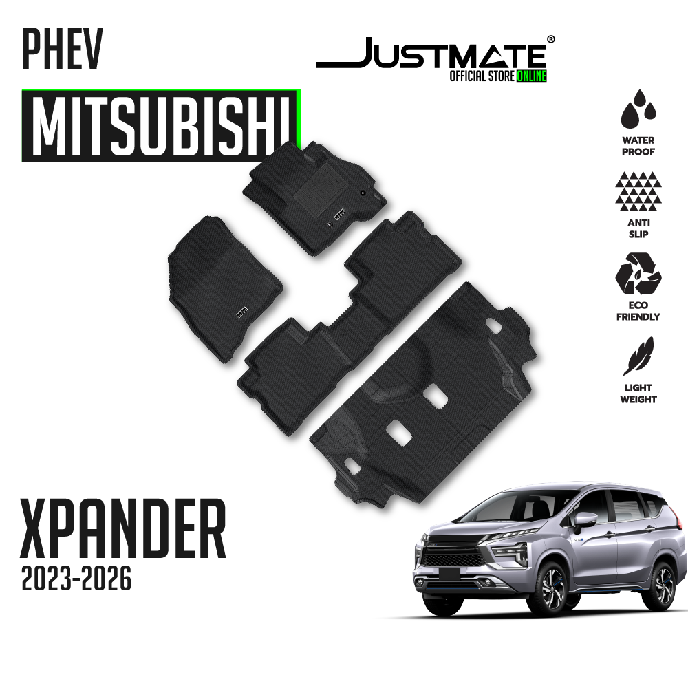 พรมปูพื้นรถยนต์ Justmate MItsubishi xpander 0