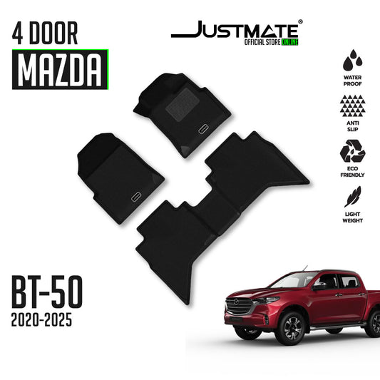 พรมปูพื้นรถยนต์ Justmate Mazda Bt50 
