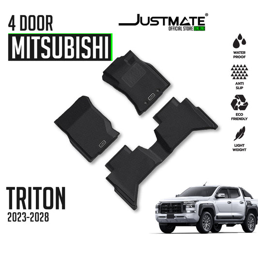 พรมปูพื้นรถยนต์ Justmate Mitsubishi NEW-GEN TRITON 4D 01