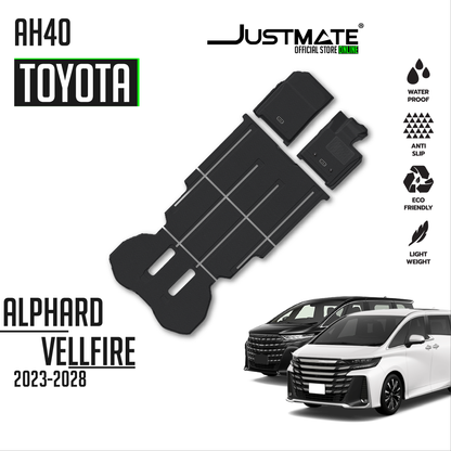 พรมปูพื้นรถยนต์ Justmate TOYOTA ALPHARD/VELLFIRE AH40 01
