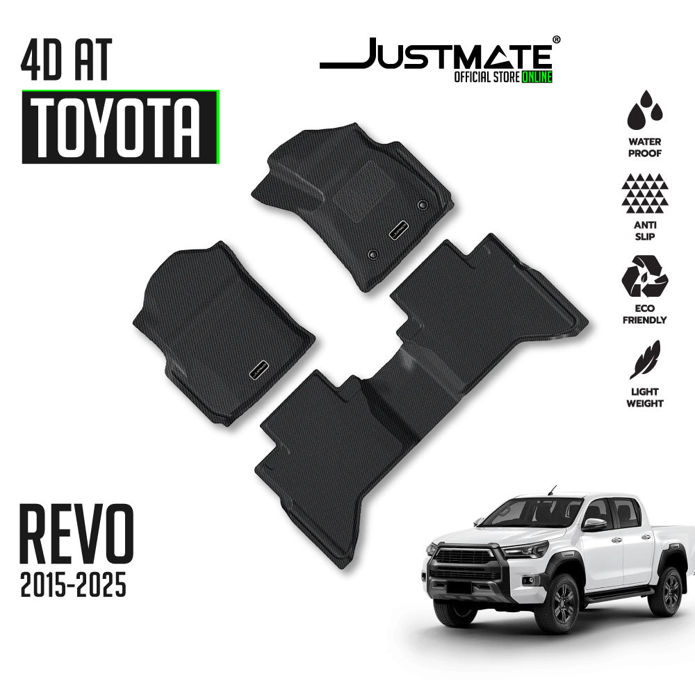 พรมปูพื้นรถยนต์ Justmate TOYOTA REVO 4D AT 01