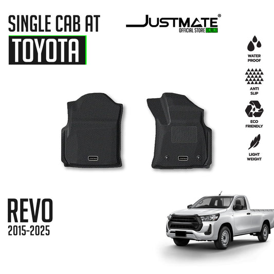 พรมปูพื้นรถยนต์ Justmate TOYOTA REVO SINGLE CAB AT 01