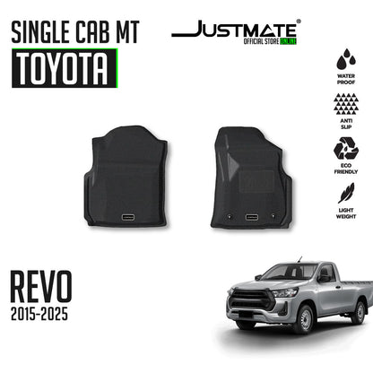 พรมปูพื้นรถยนต์ Justmate TOYOTA REVO SINGLE CAB MT 01
