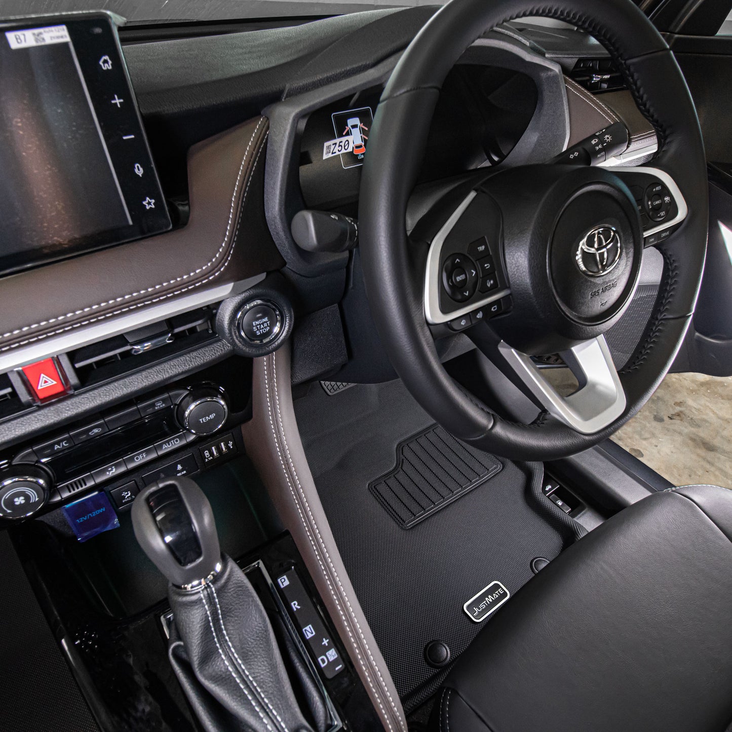 พรมปูพื้นรถยนต์ Justmate TOYOTA YARIS ATIV 04