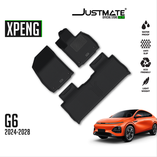 พรมปูพื้นรถยนต์ Justmate Xpeng G6 