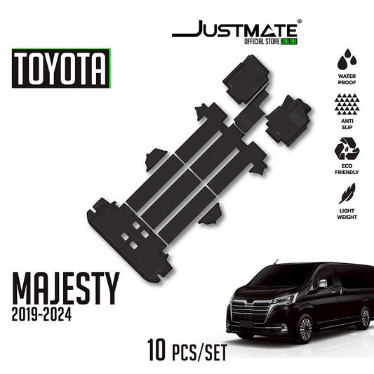พรมปูพื้นรถยนต์ TOYOTA MAJESTY [ YEARS.2019 - 2024 ] FULLSET