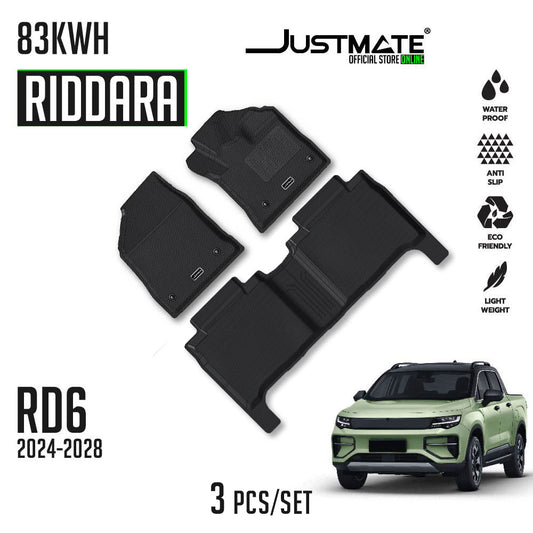 พรมปูพื้นรถยนต์ RIDDARA RD6  86 KWH [ YEARS. 2024 - 2028 ]