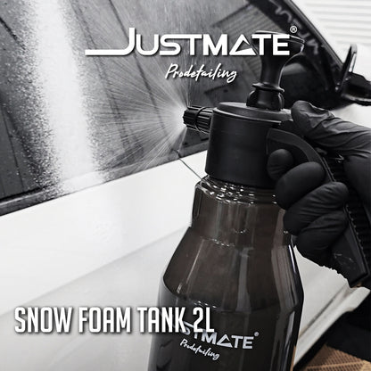 [JUSTMATE PRO DETAILING] อุปกรณ์พ่นโฟมแบบปั๊มลม 2 ลิตร SNOW FOAM TANK 2 L