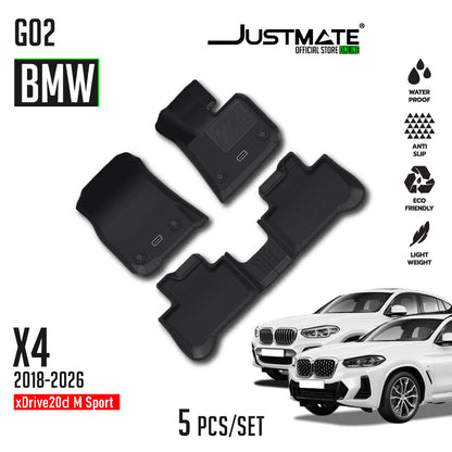 พรมปูพื้นรถยนต์ BMW X4 G02 [YEARS.2018 - 2026] xDrive20d M Sport