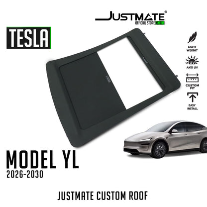 [JUSTMATE] ที่บังแดดในรถแบบเลื่อนเปิดปิดได้ CUSTOM ROOF FOR TESLA MODEL Y L