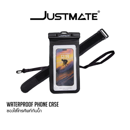 [JUSTMATE] ซองกันน้ำ สำหรับโทรศัพท์มือถือ WATERPOOF PHONE CASF