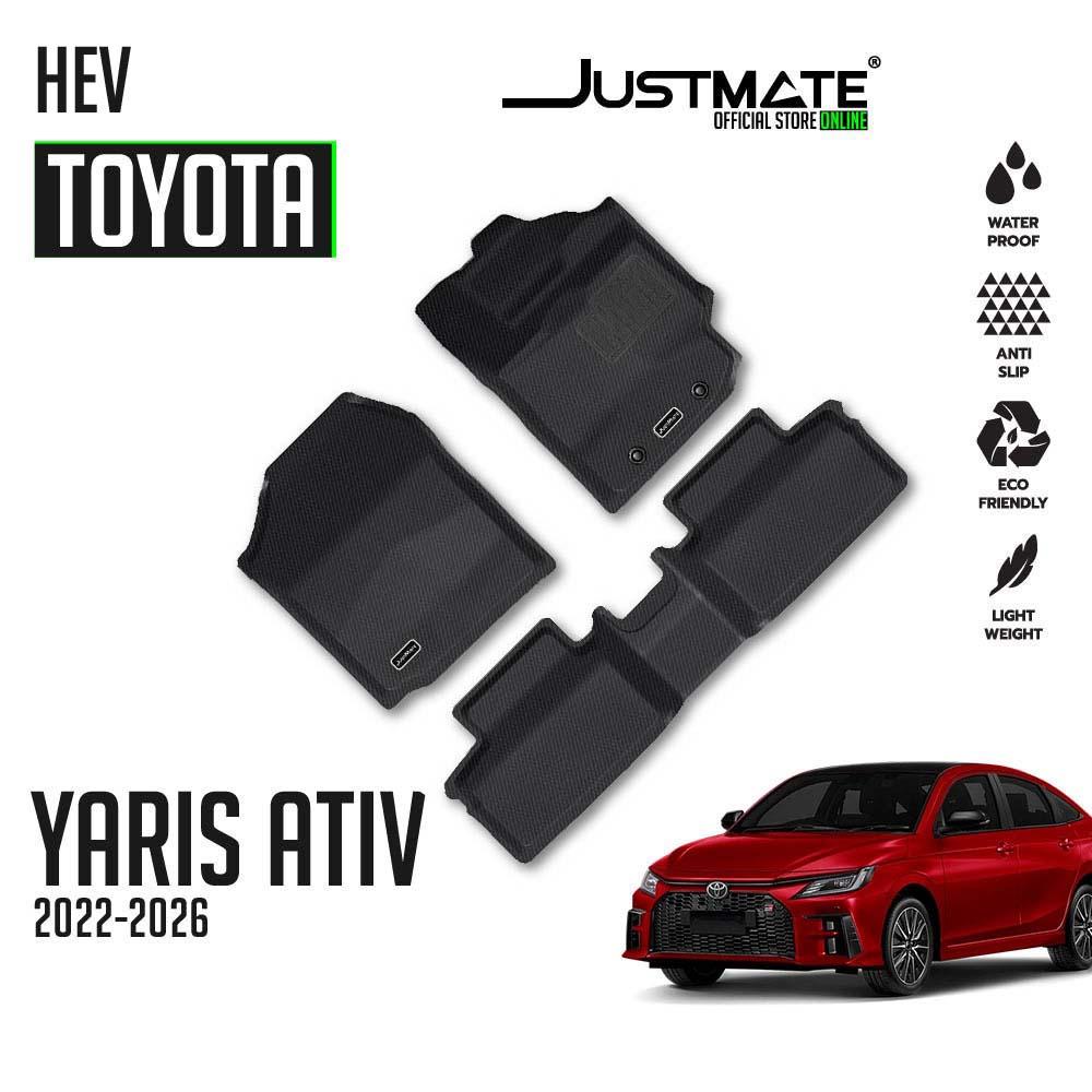 พรมปูพื้นรถยนต์ TOYOTA YARIS ATIV [ YEARS. 2022 - 2027 ] HYBRID (HEV)