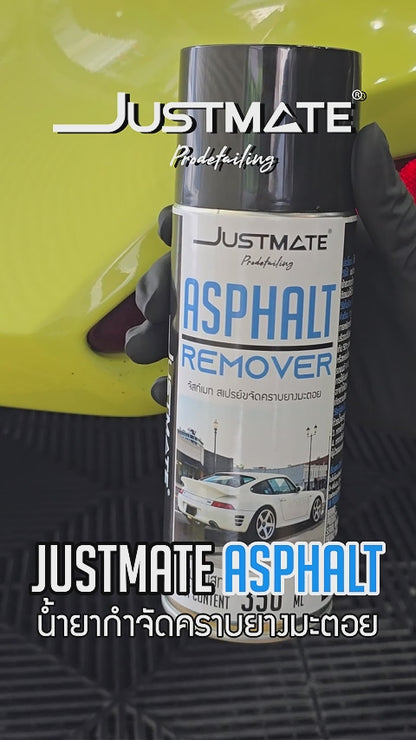 [JUSTMATE PRO DETAILING] สเปรย์ขจัดคราบยางมะตอย น้ำยาล้างยางมะตอย ASPHALT REMOVER 350ML